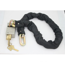 Steel Padlock with Chain (CP)